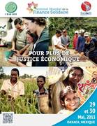 INAISE, 2nd World Summit of the solidarity Finance, for more economic justice Oaxaca (Mexico), 28-30 may 2013