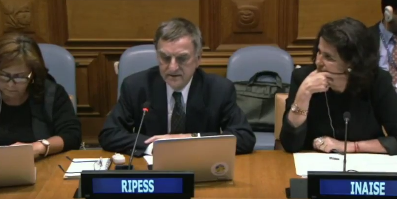 Nations Unies: discours d&rsquo;Yvon Poirier (Septembre 2016)