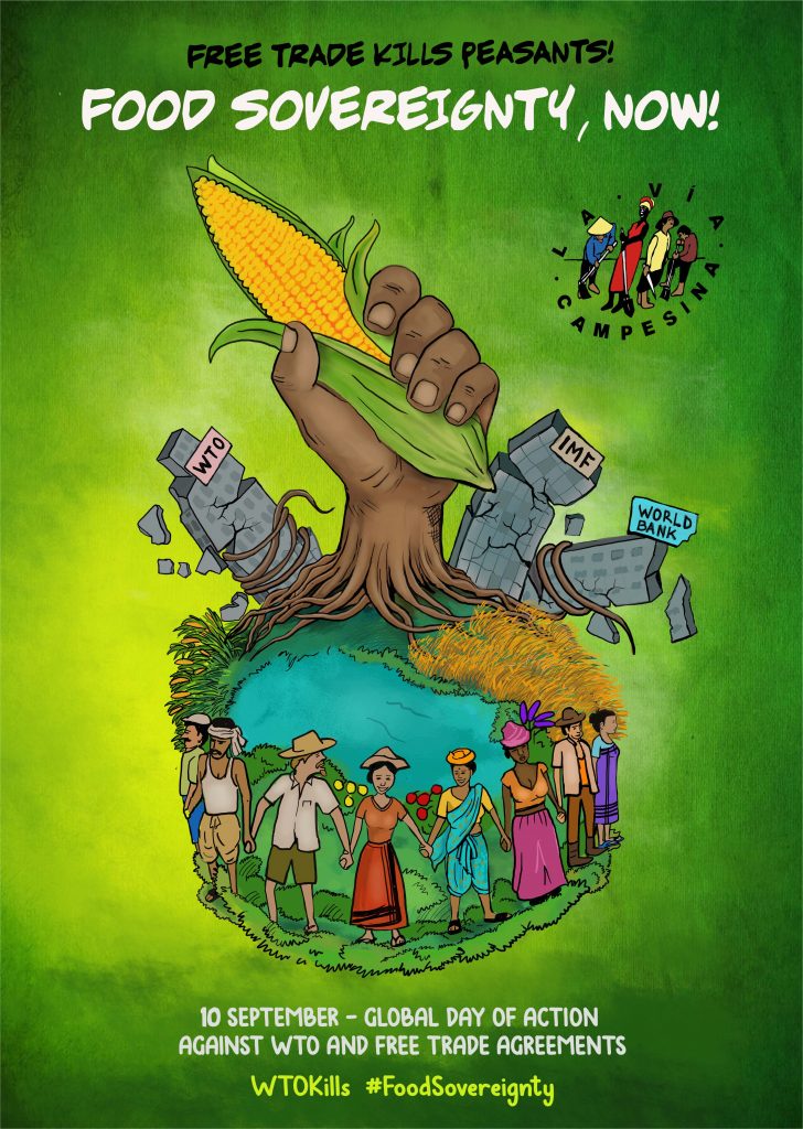 September 10, Global Day of Action Against WTO and Free Trade Agreements – Call to Mobilise!