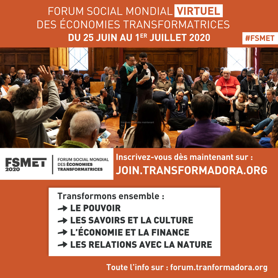 Participation des membres Ripess Europe au FSMET 2020