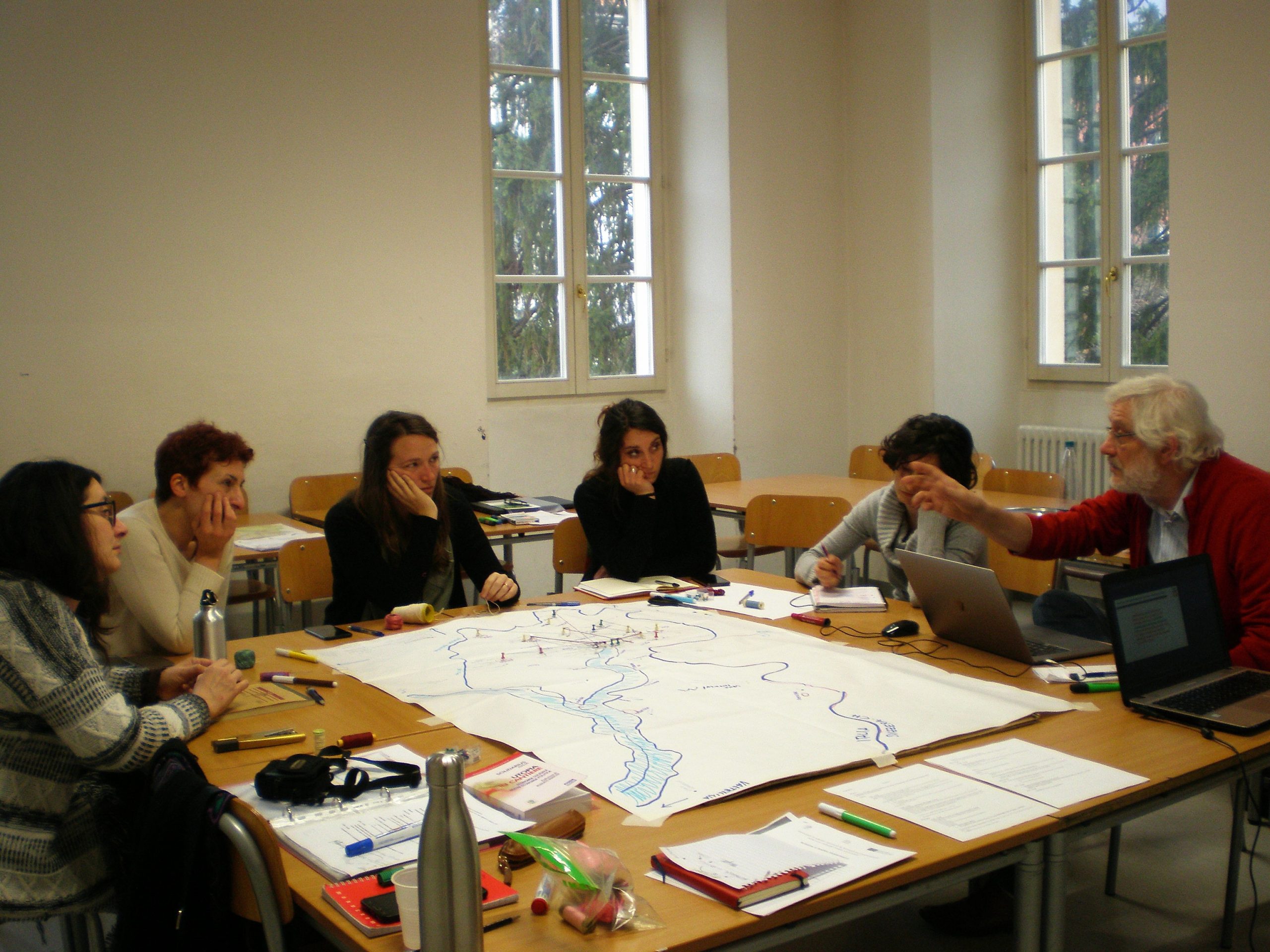 Trainers in action in Italy :  the Erasmus + SSE-VET Project