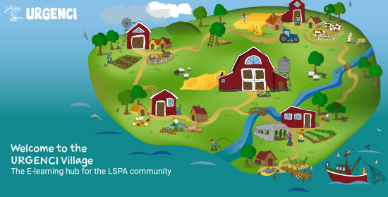 El hub de aprendizaje electrónico de URGENCI