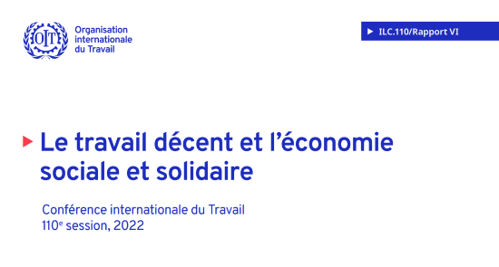 OIT : un rapport sur l’ESS et un nouveau directeur