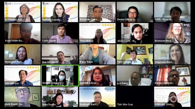 Créer des espaces de convergence: Forum asiatique de l’économie solidaire 2022