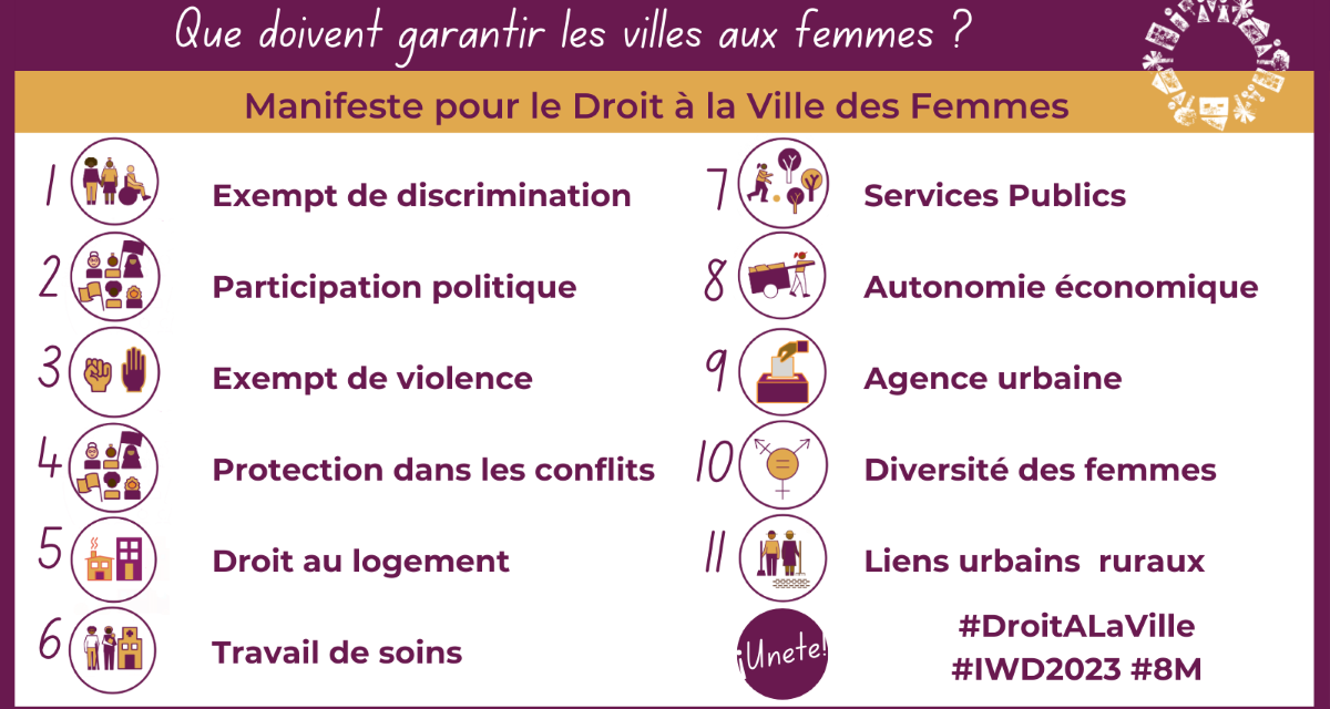 Manifeste pour le Droit des Femmes à la Ville