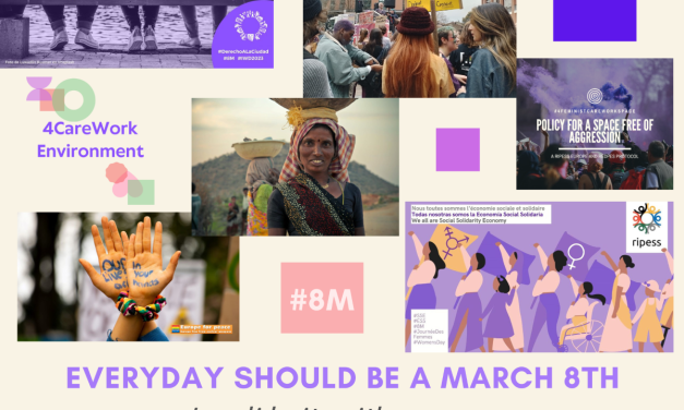 In solidarity with women around the world 