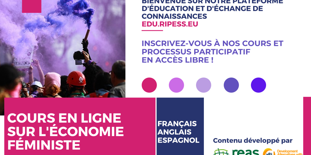 Cours en ligne sur l’économie féministe