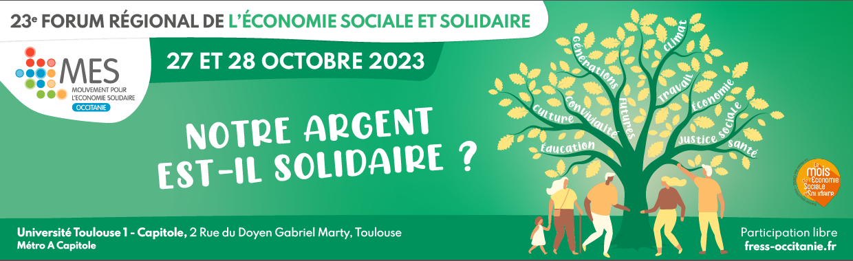 23ème Forum de l&rsquo;Economie Sociale et Solidaire: FRESS 2023