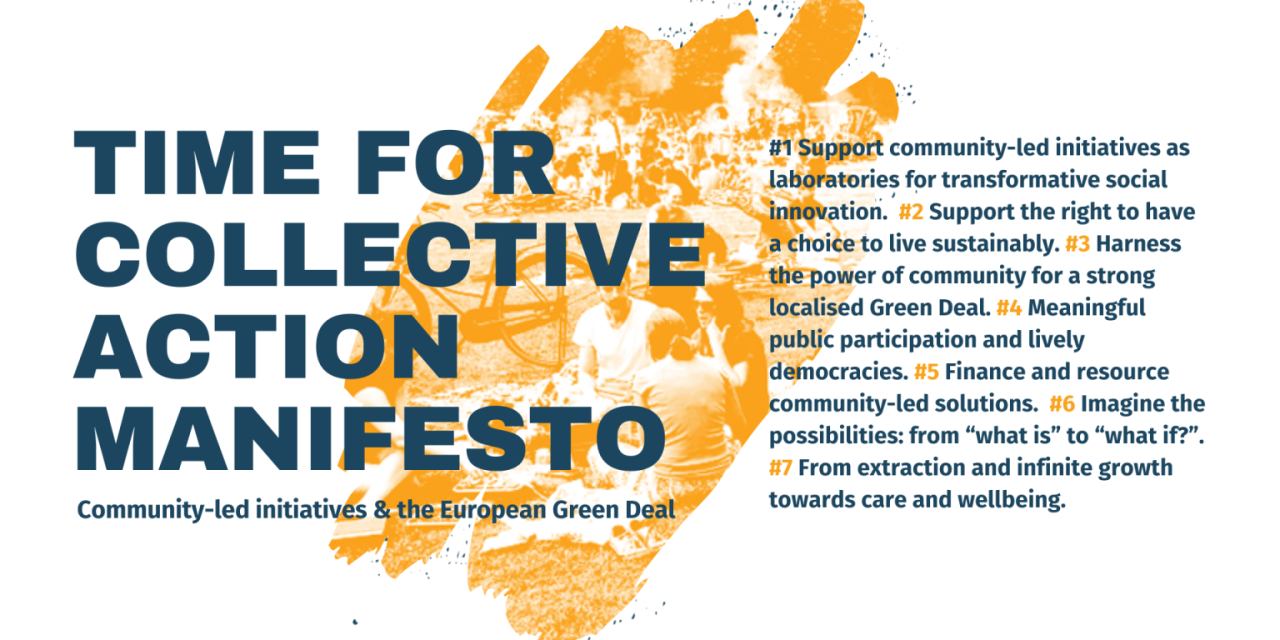 Ecolise Time for Collective Action Manifesto